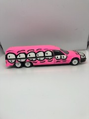 Grafitti Artist Sweettoof Hand Painted & Signed 6 Inch Limo Acrylic Amazing