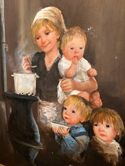 Dianne Dengel, Artist, Oil on Canvas, One of a Kind 28″ x 24″ Original Art