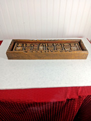 Hand Crafted Wall Art. Medival Soldiers.Wood/Hand Painted. 20.5x6x2.5 inches