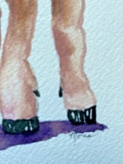 PIG BABY PIGLET NURSERY, CHILDREN’S SIMPLY SOFT ~ Watercolor ~ HAND PAINTED