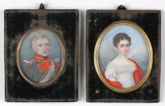 Attr.to Franziska Schoepfer (1763-1836) „Count August v. Seyboldsdorf & wife“(m)