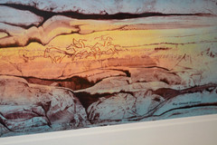 Original Southwest Buffalo Hunt painting by California artist Roy George Swanson