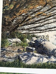 Monterey California Painting Coastal Landscape Merv Corning Listed Vintage