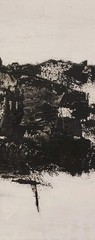 Minimal Abstract Landscape Painting Original Canvas No.668 K.A. Davis