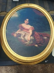 Miss Peel Painting