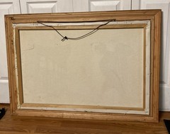 VTG Framed Oil Painting Original Artwork By An Unknown Artist