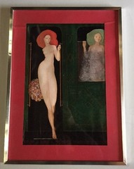 Paint Reproduction !!Printed!! 32.5/48.5 And Framed 46/62 See Photos Ref3