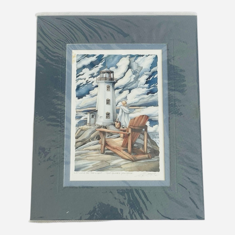 Jody Bergsma A Light After the Storm Sketch Framed Art Cardboard Frame NIP