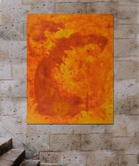 Mark Little original￼ Painting, 72” X 56” Acrylic, Abstract, POP Art, Modern, XL