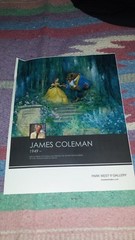 „One of a Kind“ Original James Coleman „Tranquility“ on Canvas Signed & Framed