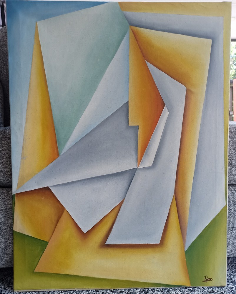 Original oil on canvas painting hand signed