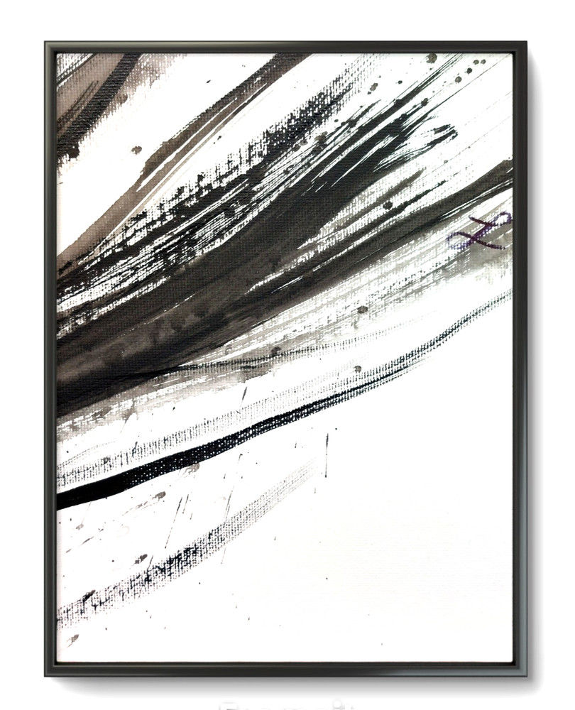 LOVELESS – „VISUAL BALANCE II“ on canvas COA 9 X 12 Art Impressionism