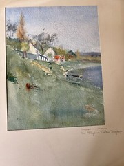 Bladen Tasker Snyden (American 1864 1923) Landscape Original Watercolor 10″ x 8″