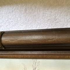 C. Carson Signed Framed Ducks Pond Landscape Painting on Canvas, Bamboo Style