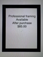 Hummingbird Flower Blue Abstract Signed Mixed Media Art Painting 11×14 Canvas