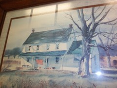 Runulph Bye Watercolor Painting “Country House” Framed Print Country Living!