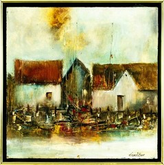 Frank R Carmelitano (FL,Spain,1935-2003) oil painting 151293