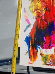 Acrylic On Canvas Original Painting „Neon Sunset“