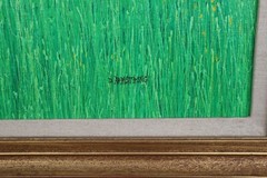 Duane Armstrong Knoll in Grove original painting on canvas 27 x 27