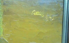 1955 Impressionist Still Life Oil Painting Sunflowers Signed and Dated 18″ X 24″