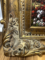 Framed Landscape Painting Oil on Canvas 20 1/2″ x 24 3/4″ Signed April