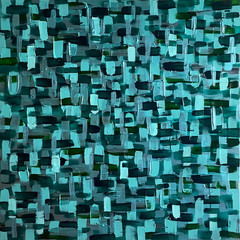 Topaz Maze 36″ x 36″ x 1.5″ acrylic in canvas