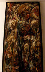 1963, Richard Dempsey, Oil Painting on Canvas, 86in X 21 1/2 inches with Frame