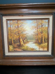 Oil On Canvas Signed Cantrell
