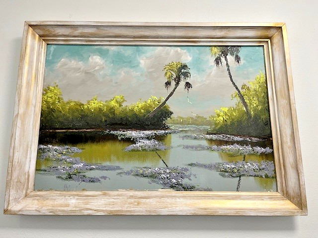 FLORIDA HIGHWAYMEN ALFRED HAIR ON UPSON BOARD