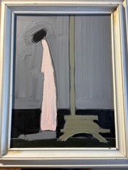 1991 Alan Weinstein, Acrylic on Canvas framed, with appraisal, fine ART
