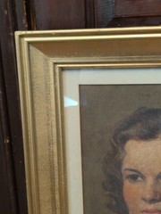 1939 Roy Muncie Original Painting Impressionist Woman Portrait Framed VTG Rare