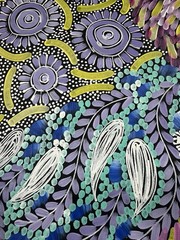 Karen Bird Ngale 💕Aboriginal Art 136cm X 90 COA Supplied KB2J-A