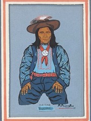 Mike Pahsetopah Original “Old Time Euchee”