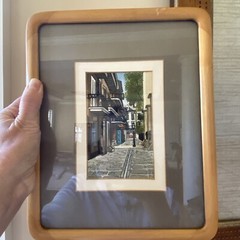 Artist Signed New Orleans Street Balcony Landmark 9.5×8.75″ 1979 Vintage Framed