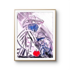 Kindness Of Children Colorful Modern Art Acrylic Painting On Canvas