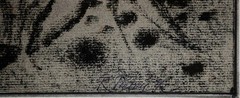 Robert Piesen: Landscape 72/Czech Jewish Israeli Informel Abstract Expressionism
