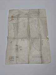 Antique Hand Drawn Map Topographical Chinese Japanese Korean Collection HISTORIC