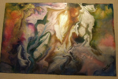 GRETHE’S ORIGINAL FUSION ART 11 1/2″ X 7″ IMAGE UNFRAMED