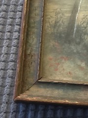 Original Pastel And Watercolor Of River-Likely Ernst Zimmerman