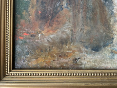 Roger JAMMES (1875-1918) Antique French Impressionism Oil Painting Portrait Lady