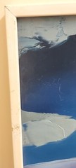 Original Oil Painting on Board, Signed „FINO“, Framed 34.5″H X 32.25″W