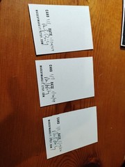 3 x 1/1 ACEO Original Paul Wesley Drawings Minimalist Black Ink