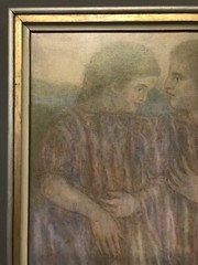 Beveridge Moore “Declaration” 1985 Oil On Canvas 34 1/2” X 26 3/4”