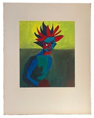 Vintage Midcentury American Abstract Fauve Expressionism St. louis Artist Guild
