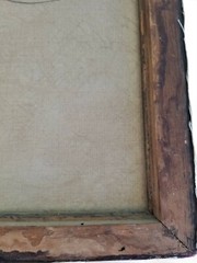 Antique Oil Painting Landscape Mountain Scene