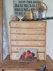BEAUTIFUL~ Signed 1909 Peaches Fruit Still Life Oil Painting ON CANVAS