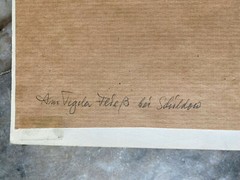 Franz Ehmke *1928 -2018 DDR Painter °At Tegler Fließ near Schildow