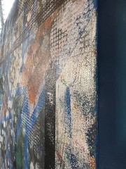 Geo’s Metric Explosion (New) 24x24x1.5 in. Gallery Wrapped Canvas Painting