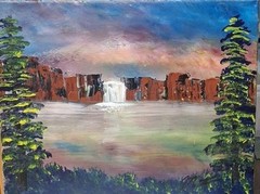 Beautiful, Acrylic Painting – 16×20 Hand Painted Artwork on Canvas