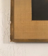 Painting of an oriental dancer performing in eloborate costume. Signed Chai Ying